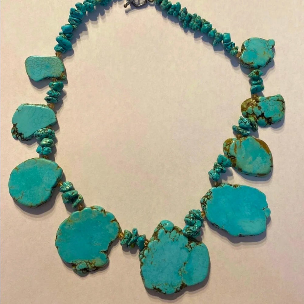 Authentic Turquoise Necklace - image 1